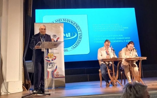 ATMU-nun dekanı beynəlxalq konfransda -FOTOLAR